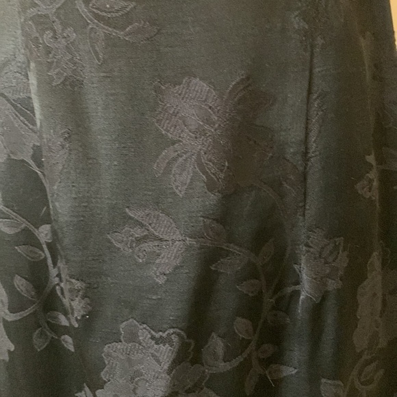 Moda International black brocade sheath dress size 2 - Picture 7 of 10